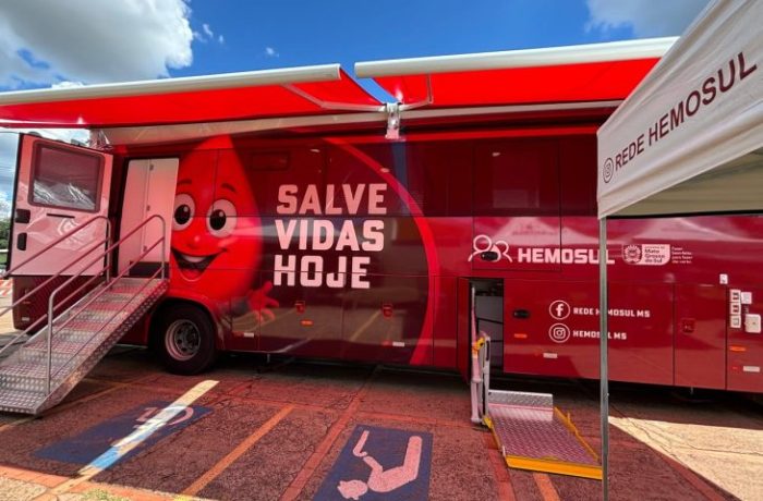 Servidores se mobilizam por vidas Governadoria recebe 17ª edição do projeto Sangue MS