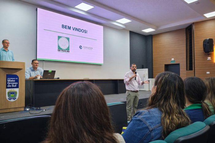 Sistema e-KRONOS é apresentado aos servidores que atuam nas áreas de licitação e engenharia do Detran-MS