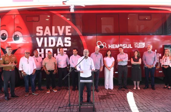 Solidariedade nova unidade móvel do Hemosul chega para ampliar captação de sangue em MS