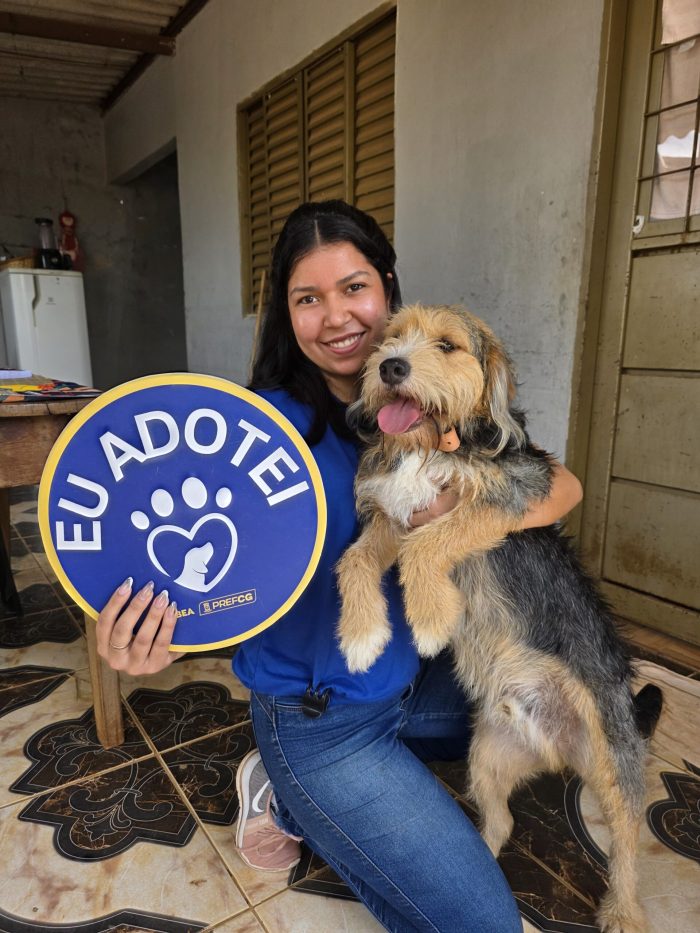 Subea realiza ação de adoção com cães resgatados de maus-tratos
