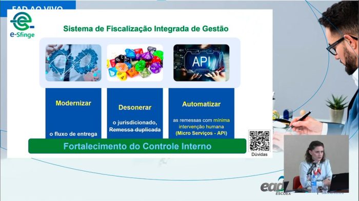 TCE-MS capacita controladores internos sobre Sistema e-Sfinge