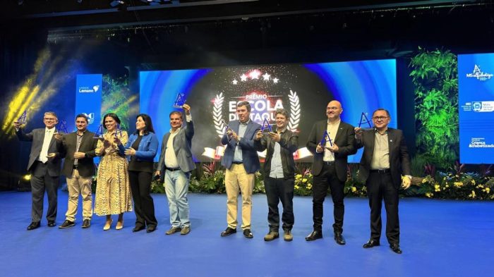 TCE-MS participa de evento que premiou escolas públicas destaque na alfabetização