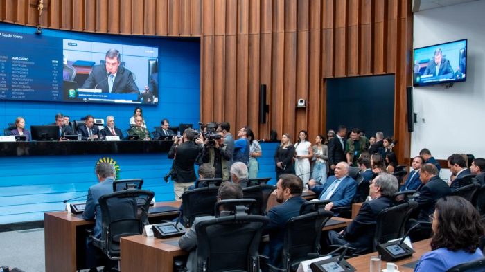 TCE-MS participa de sessão solene que marca abertura dos trabalhos legislativos na ALEMS