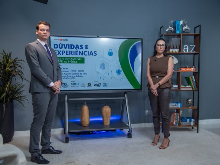 TCE-MS promove live para esclarecer dúvidas e fortalecer formação continuada “LGPD na Prática”