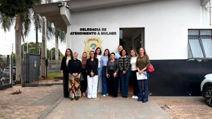 TCE e TJMS realizam visita técnica no Centro de Atendimento à Mulher em Naviraí