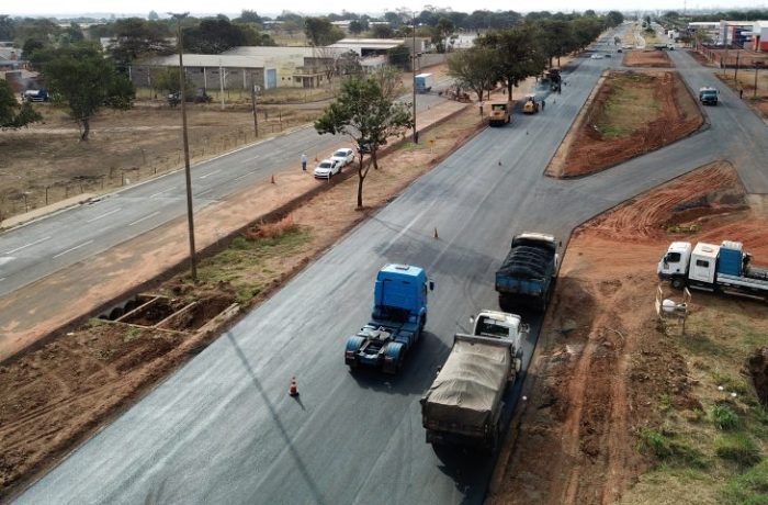 obra do Governo de MS, recapeamento da avenida Gury Marques entra na fase final