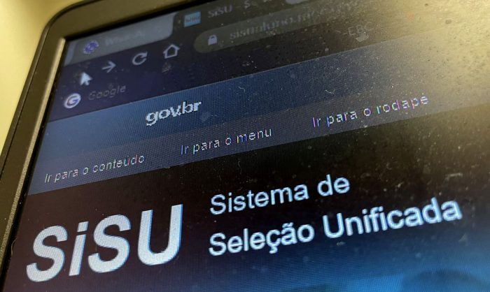 Brasília (DF), 16.02.2023 - Página do SISU 2023 na internet. Foto: Juca Varella/Agência Brasil